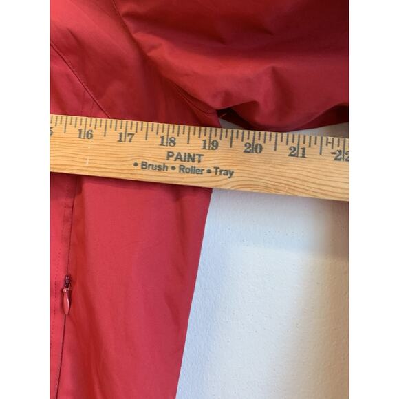 Free Country Women’s Windbreaker Jacket Radiance Hooded Red Size Large - Picture 6 of 13